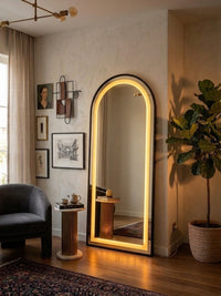 Aura — Full Length Arched LED Standing Mirror
