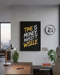 True Wealth — Framed Motivational Wall Art | 8×12