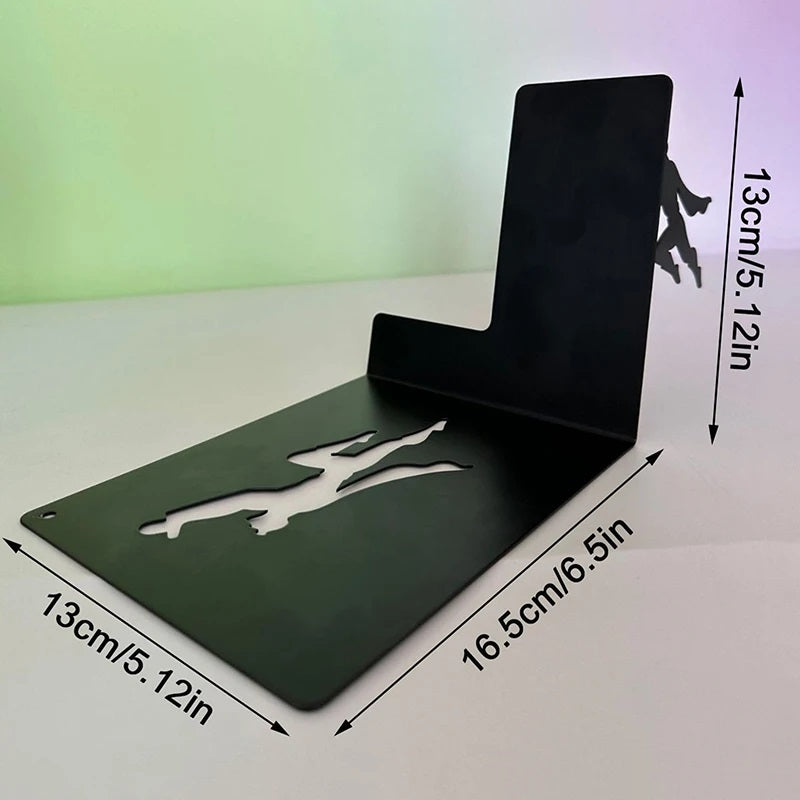 Creative Superman Metal Bookshelf Book Stand