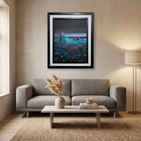 Surreal Night Landscape / Wanderlust Art|UV frame
