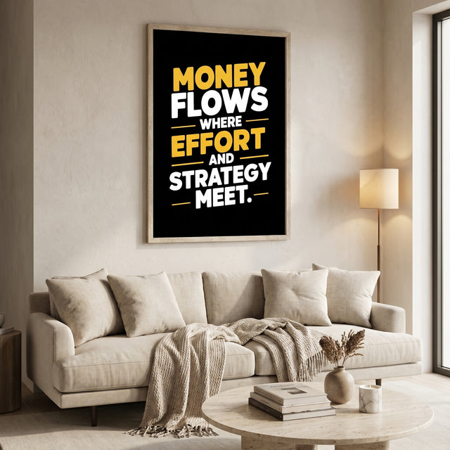 Where Hustle Meets Vision, Wealth Follows 8×12