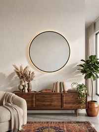 Halo — Round LED Backlit Wall Mirror
