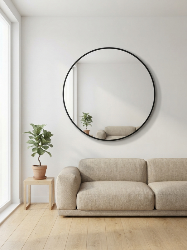 Orbit — Large Round Wall Mirror