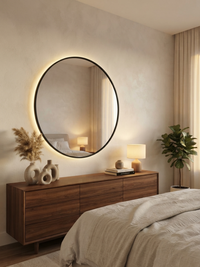 Halo — Round LED Backlit Wall Mirror