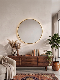 Halo — Round LED Backlit Wall Mirror