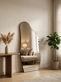 Luna — Full Length Wavy Standing Mirror